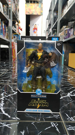 Mua bán MCFARLANE BLACK ADAM WITH THRONE