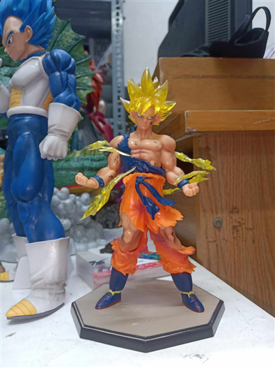 Mua bán PVC GOKU SSJ AWAKENING FAKE NO BOX