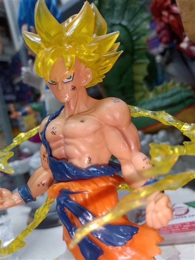 Mua bán PVC GOKU SSJ AWAKENING FAKE NO BOX