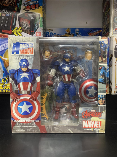 Mua bán [2ND] REVOLTECH YAMAGUCHI NO.007 CAPTIAN AMERICA