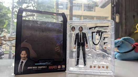 Mua bán (2ND - THIẾU CHÓ, TRẦY) MAFEX NO.085 JOHN WICK: CHAPTER 2