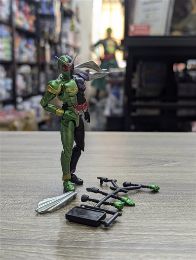 Mua bán (NO BOX) SHODO KAMEN RIDER W CYCLONE JOKER