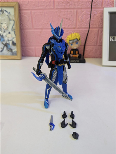 Mua bán (2ND - NO BOX, THIẾU 1 BÀN TAY) SHF KAMEN RIDER BLADES