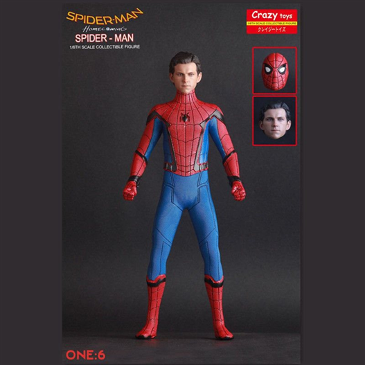 Mua bán CRAZY TOY 1/6 SPIDER MAN HOMECOMING