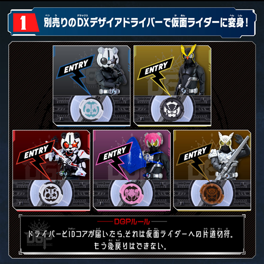 Mua bán DX KAMEN RIDER CORE ID SET