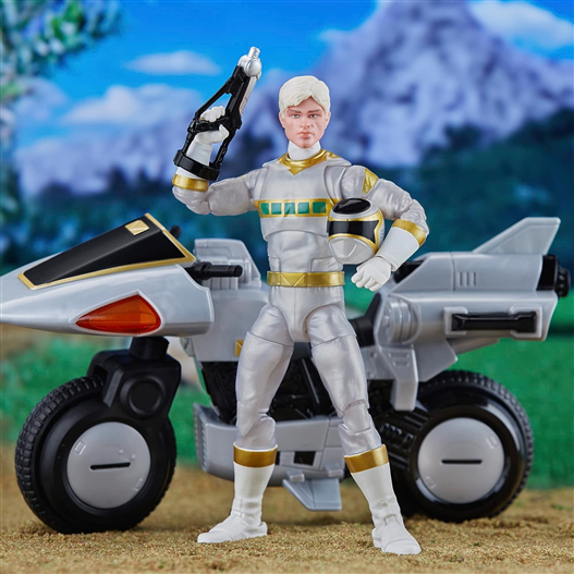 Mua bán LIGHTNING COLLECTION SILVER RANGER WITH RANGER BIKE IN SPACE