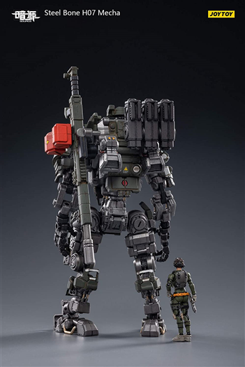 Mua bán JOYTOY STEEL BONE H07 FIREPOWER MECHA OLIVE TYPE OPENED