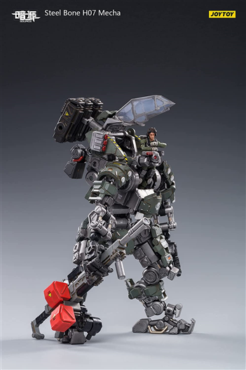 Mua bán JOYTOY STEEL BONE H07 FIREPOWER MECHA OLIVE TYPE OPENED