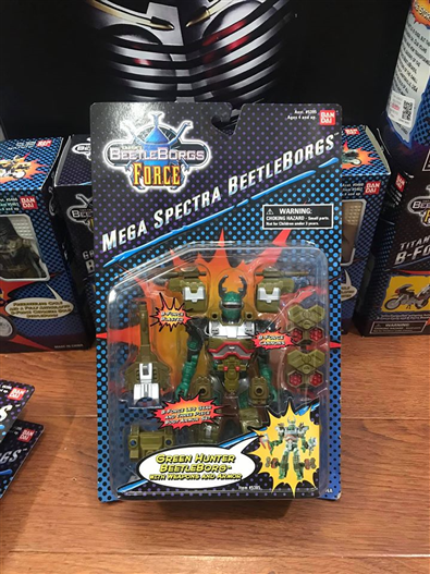 Mua bán BEETLEBORGS FORCE MEGA SPECTRA GREEN HUNTER BEETLEBORG