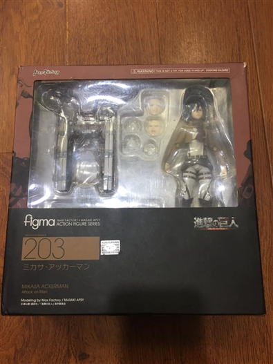 Mua bán FIGMA 203 ATTACK ON TITAN MIKASA 2ND 