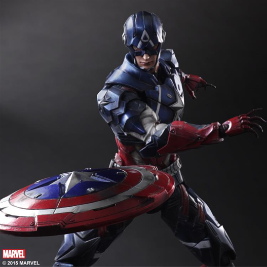 Mua bán PLAY ARTS KAI CAPTAIN AMERICA FAKE