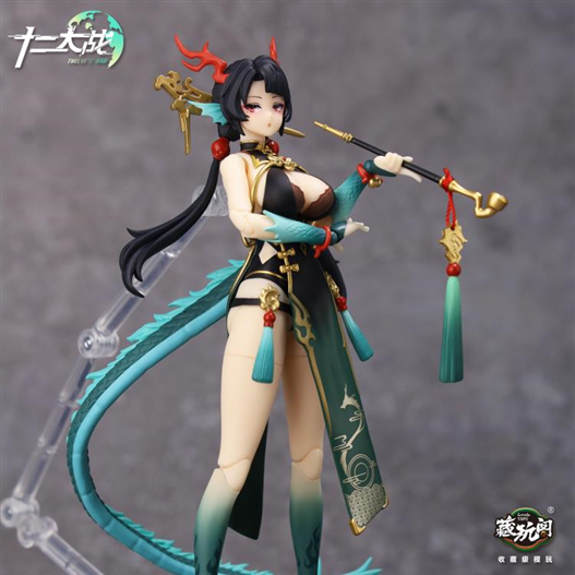 Mua bán (NEW)TWELVES WAR DRAGON GIRL LOONG ACTION FIGURE