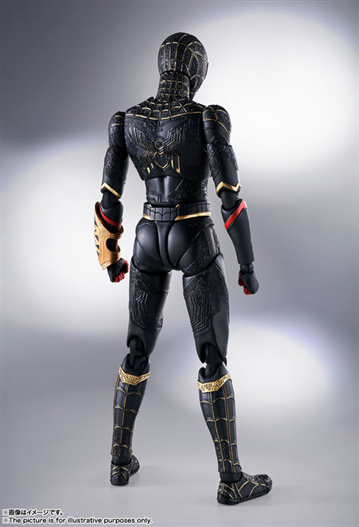 Mua bán [PRE-ORDER]  SHF SPIDER MAN BLACK GOLD SUIT VER  (JAPAN VER)