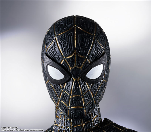 Mua bán [PRE-ORDER]  SHF SPIDER MAN BLACK GOLD SUIT VER  (JAPAN VER)