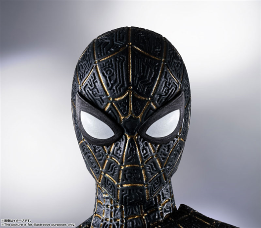 Mua bán [PRE-ORDER]  SHF SPIDER MAN BLACK GOLD SUIT VER  (JAPAN VER)