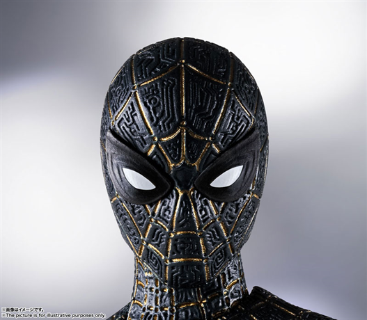 Mua bán [PRE-ORDER]  SHF SPIDER MAN BLACK GOLD SUIT VER  (JAPAN VER)