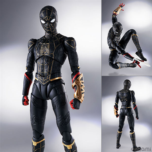 Mua bán [PRE-ORDER]  SHF SPIDER MAN BLACK GOLD SUIT VER  (JAPAN VER)