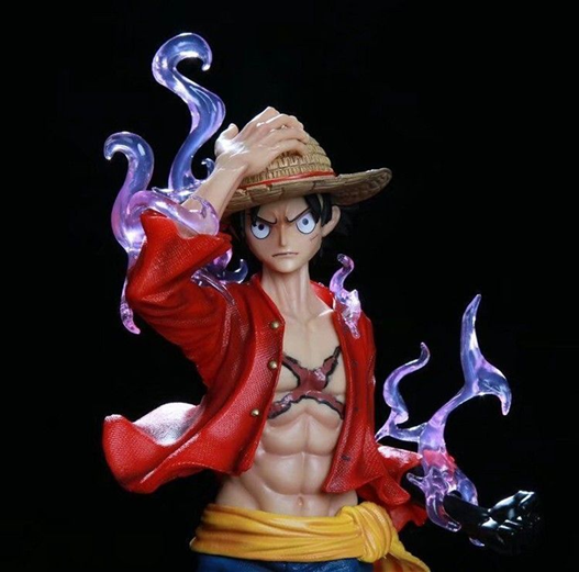 Mua bán PVC LUFFY HOT BLOOD THREE BATTLE 40CM FAKE