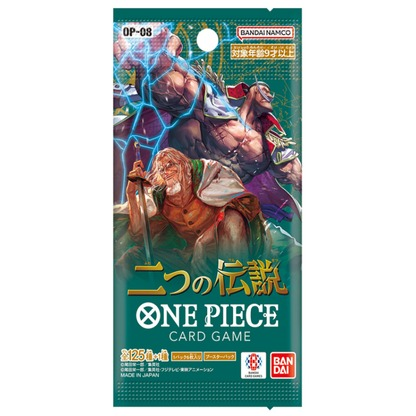 Mua bán (1 PACK) TCG OP-08 ONE PIECE CARD GAME TWO LEGEND