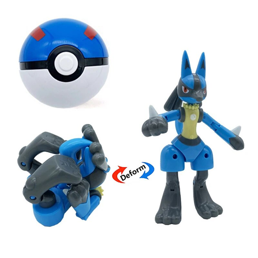 Mua bán POKEBALL DEFORMATION FIGURES POKEMON LUCARIO