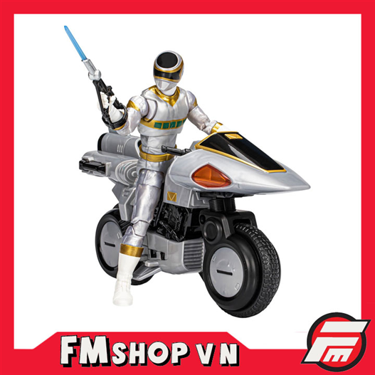 Mua bán LIGHTNING COLLECTION SILVER RANGER WITH RANGER BIKE IN SPACE