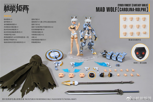 Mua bán MODEL KIT CF-06 NUKE MATRIX CAROL MAD WOLF