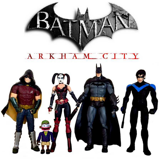 Mua bán DC COLLECTIBLES ROBIN,HARLEY QUINN,BATMAN,NIGHTWING SET