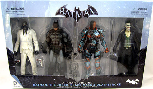 Mua bán ARKHAM ORIGINS ACTION FIGURE 4 PACK