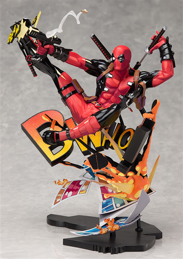 Mua bán (JPV) PVC DEADPOOL TOY BREAKING THE FOURTH WALL LIKE NEW