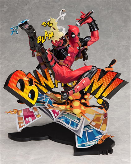 Mua bán (JPV) PVC DEADPOOL TOY BREAKING THE FOURTH WALL LIKE NEW