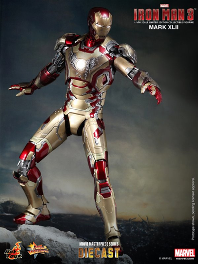 Mua bán HOT TOYS IRON MAN MARK 42 DIECAST LIKE NEW