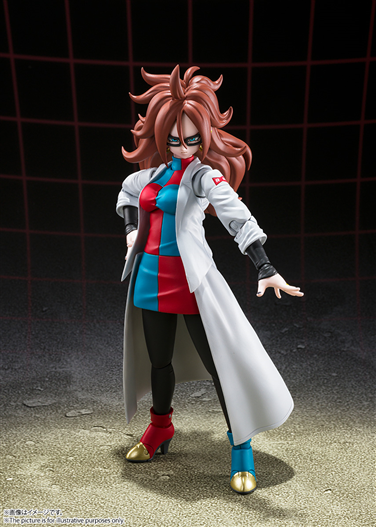 Mua bán (2ND + THIẾU EFFECT,KÍNH PHỤ KIỆN) SHF ANDROID 21 (LAB COAT)