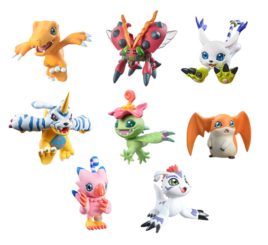 Mua bán MEGAHOUSE DIGIMON ADVENTURE DIGICOLLE (SET OF 8 )