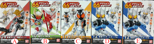 Mua bán 66 ACTION KAMEN RIDER FOURZE