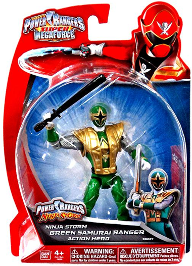 Mua bán POWER RANGER SUPER MEGAFORCE NINJA STORM GREEN SAMURAI